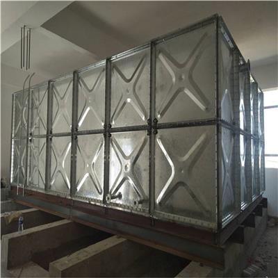 定制加工镀锌水箱 消防玻璃钢水箱品质可靠