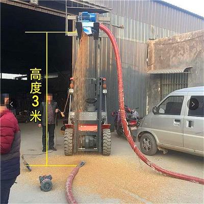 4米两相电软管收粮机 玉米小麦提升机 悬挂式车载吸粮机