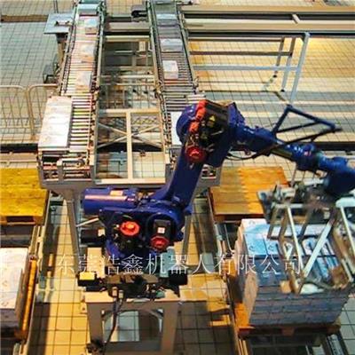 锻压自动上下料 浩鑫锻造机器人自动化生产线