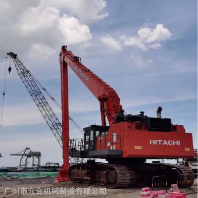 广州厂家定做挖掘机加长臂两段加长臂三段加长臂 35米加长臂拆楼机