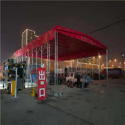 武清工业区大型活动雨棚价格_环保配套设施喷漆房定制厂家