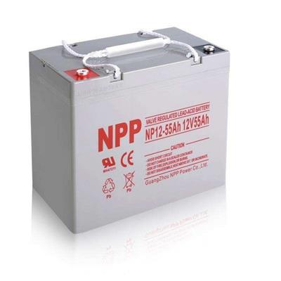 平度NPP耐普蓄电池NPG12V50an直流屏UPS消防光伏路灯通讯医疗应急电源