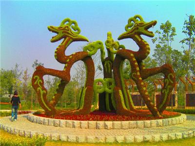 安庆怀宁绿雕 植物雕塑 婚庆绿雕 服务周到