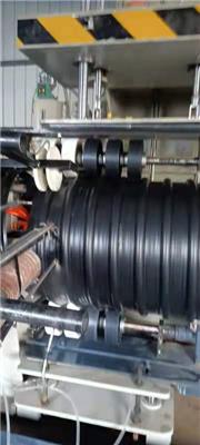 钢带增强螺旋波纹管设备 PE钢带缠绕管生产线