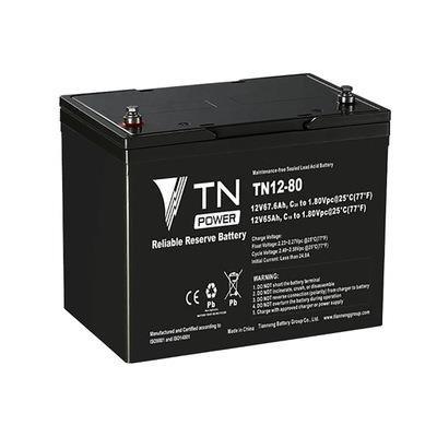 TN天能蓄电池12V90AH免维护/通力电梯/电动卷帘门主机/UPS不间