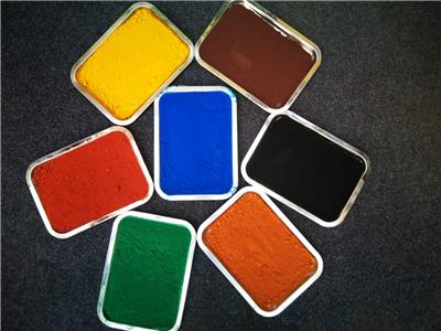 陶瓷颗粒上色用氧化红 耐候性强 质量稳定 新乡市汇祥颜料