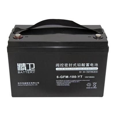 科华精卫6-GFM-12V100AH免维护UPS不间电源/直流屏蓄电池