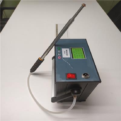 小型高温管道可吸入颗粒物分析仪 除尘设备出风口便携式粉尘检测仪 交直流两用