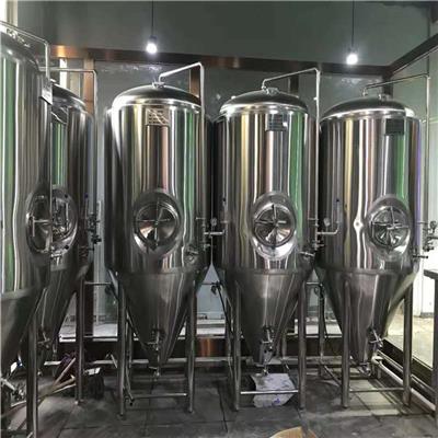大型精酿啤酒设备 啤酒厂啤酒设备 日产2吨啤酒设备