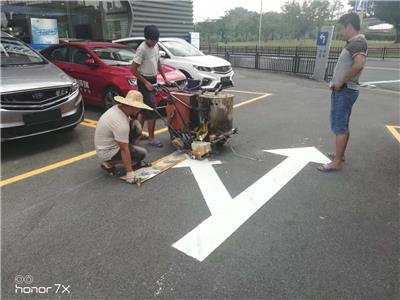 广州交通设施停车场划线标线施工