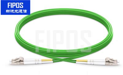 2m LC/UPC- LC/UPC双工多模OM5带宽光纤跳线-2.0mm PVC/LSZH