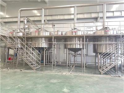 年产10吨啤酒厂精酿啤酒设备 啤酒设备厂家工厂型的啤酒设备厂家