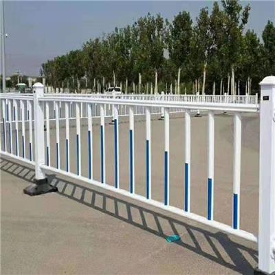 武汉凯美KM-004型白色喷涂武汉道路护栏/交通隔离栏1.0乘3米