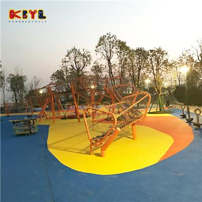 儿童户外主题公园景区无动力体能拓展爬网攀爬架游乐设备设施厂家