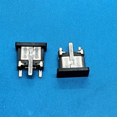 立贴 MICRO USB 5PIN母座 180度立式贴片SMT 三脚插板 micro母头