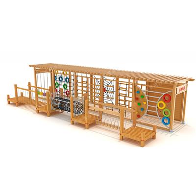 厂家定制木质公园滑梯组合 非标定制不锈钢滑梯 幼儿园拓展滑梯