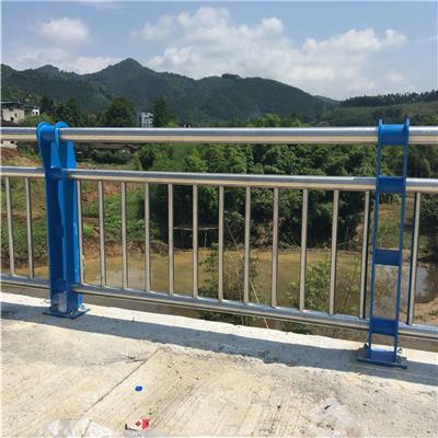 不锈钢复合管桥梁防撞栏 高速公路护栏 钢制天桥安全护栏