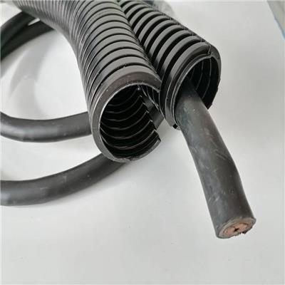 供应电缆保护双层开口螺纹波纹管 AD18.7开口蛇皮管材质多选