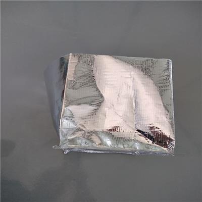 铝塑立防潮真装袋定制 上海机械包装出口真空袋 真装防潮镀铝编织立体袋