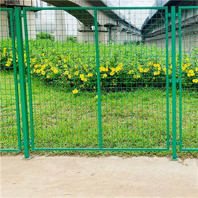 供应养殖圈地护栏绿化铁丝护栏网 高速公路隔离框架护栏网