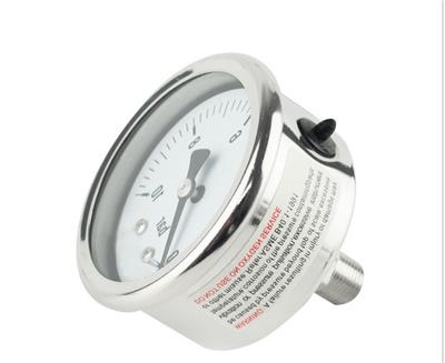 水壓油壓氣壓儀表 耐震壓力表Y50 徑向防震耐腐蝕不銹鋼壓力表