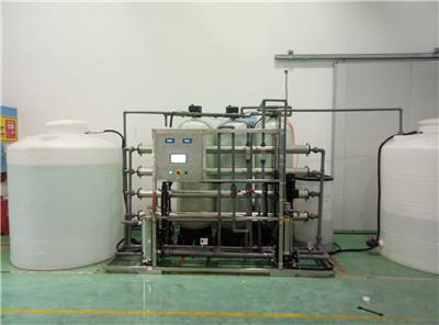 奉化电镀厂循环水过滤 电镀液稀释用去离子水 小型纯水机安装