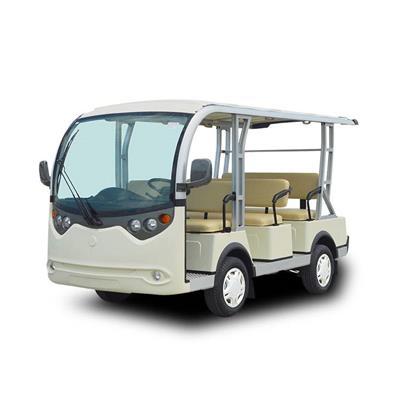 供应八座电动观光车 型号LT-S8旅游观光车 可加装锂电池