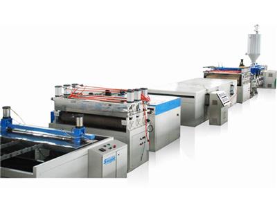 青岛欧瑞泰科塑料机械有限公司 临汾塑料板片材生产线片材生产线