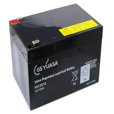 日本GS YUASA蓄电池PE12V12 12V12AH电瓶精密仪器 /UPS内置 /消防用