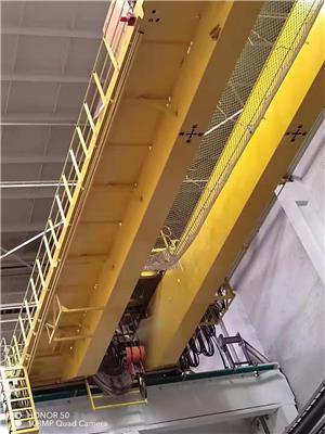 处理QD型二手32吨双梁起重机 二手32吨行吊跨度28.5米