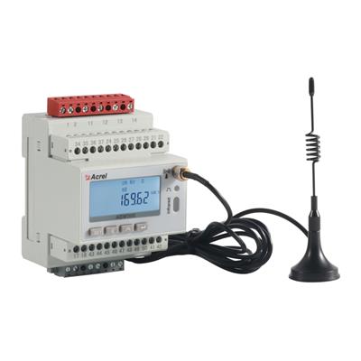 安科瑞电力改造智能电力仪表ADW300W/CKLRT RS485+4DI3DO+lora+4路测温