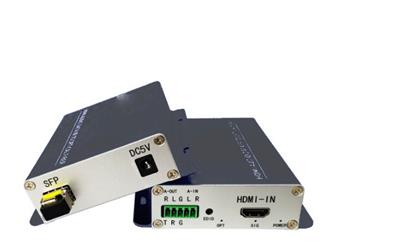 HDMI光端机 非压缩高清带3.5音频本地环出RS485数据串口单路光纤收发延长传输器升级版