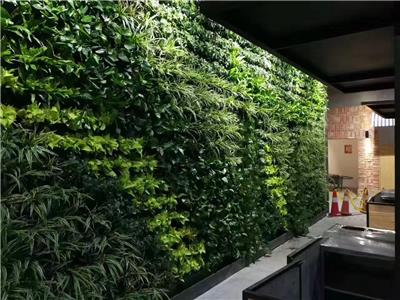 办公室绿植墙植物背景墙草坪式围挡垂直立体生态墙绿墙植物墙公司