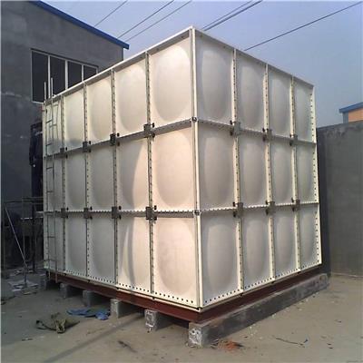 可定制组合式消防水箱 SMC玻璃钢模压水箱生产定制