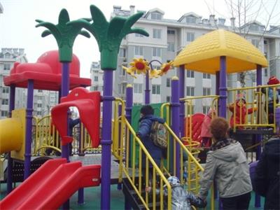 大连幼儿园户外设施,小区户外游乐设施滑梯