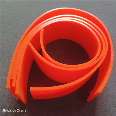 橙色耐高温硅胶板  制袋机**硅胶条  抗撕裂硅橡胶板