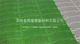 出口橡胶导流板生产厂家 泰辉人造草坪地板定制