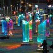 联球LED户外广场公园景观灯万花镜街道景点打卡七彩棱镜灯灯光炫彩互动灯
