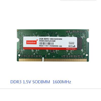 innodisk内存 DDR3 SODIMM M3S0-4GSJDLQE笔记本内存