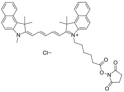 Cy5.5 NHS ester，1469277-96-0，Cy5.5 N-羟基琥珀酰酯