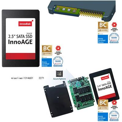 InnoAGE™ SSD 3TI7 远程加密固态硬盘 DTS25-B56DK