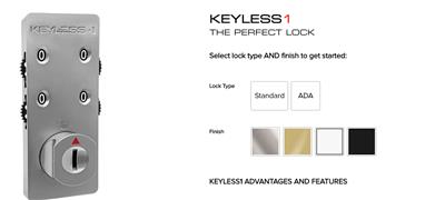 keyless密码锁
