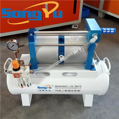 空气增压泵颂毓气驱气体高压氮气增压系统厂家供应