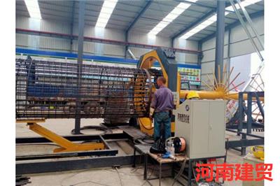 武汉全自动钢筋笼滚焊机厂家 新技术新配置