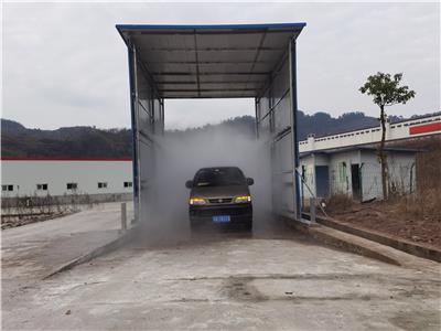 2022 重庆博驰 车辆全自动消毒通道 喷雾消毒通道设备 厂家安装
