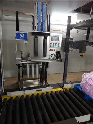 DZQ-800L磷酸铁吨袋真空包装机、磷酸铁原材料真空热合机作用