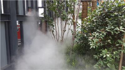 新乡小区绿化雾森设备园林人造雾系统设计规范和安装方法