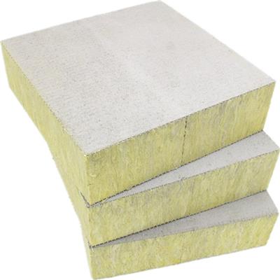 增强型岩棉复合板 高强度岩棉机制砂浆保温隔热板