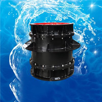 合作排水用 600QGWZ全贯流潜水电泵 体积小安装方便 天昊泵业提供