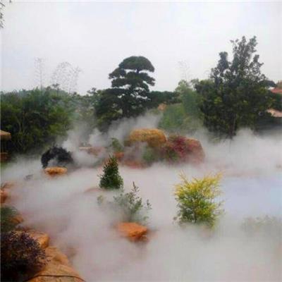 陕西雾森系统人造雾主机景观园林雾化泵降温除尘加湿喷淋高压喷雾设备